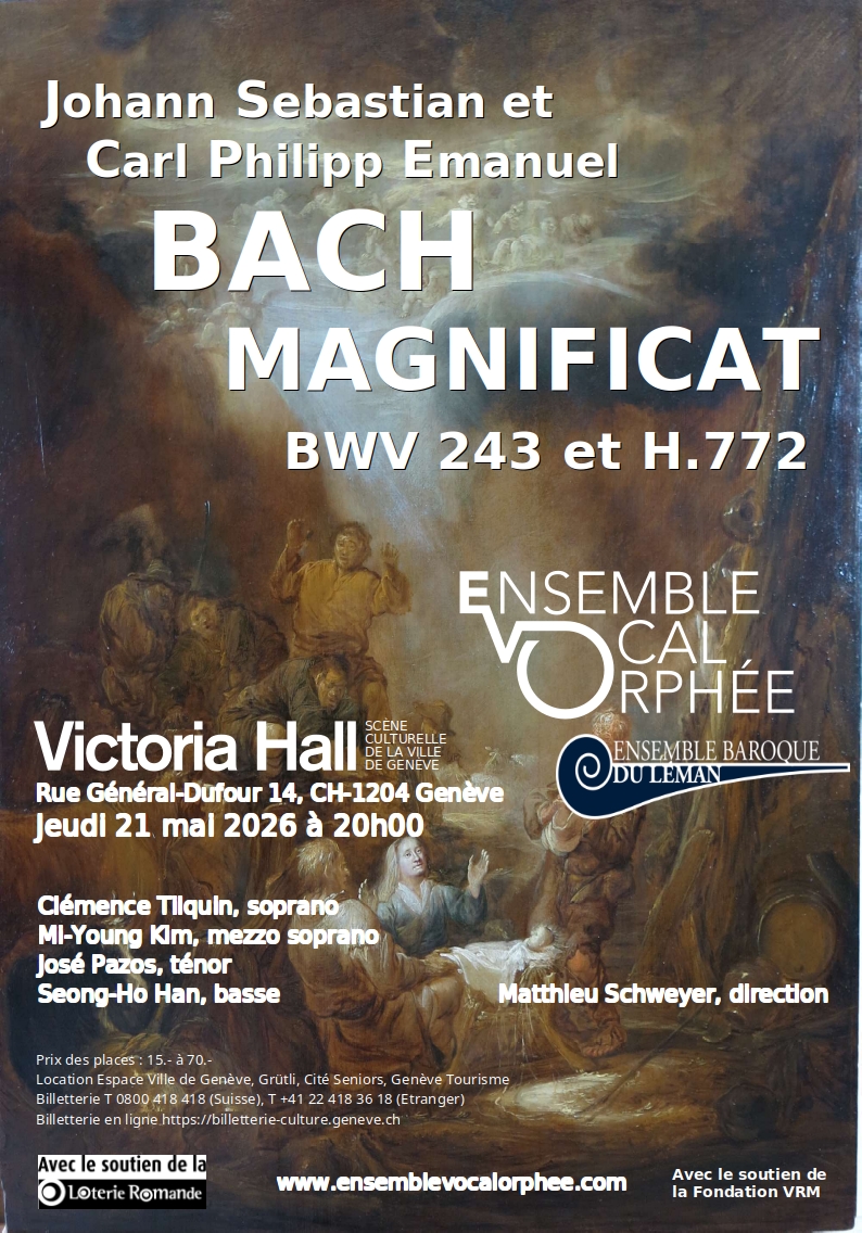 EVO affiche Magnificat Bach 2026
